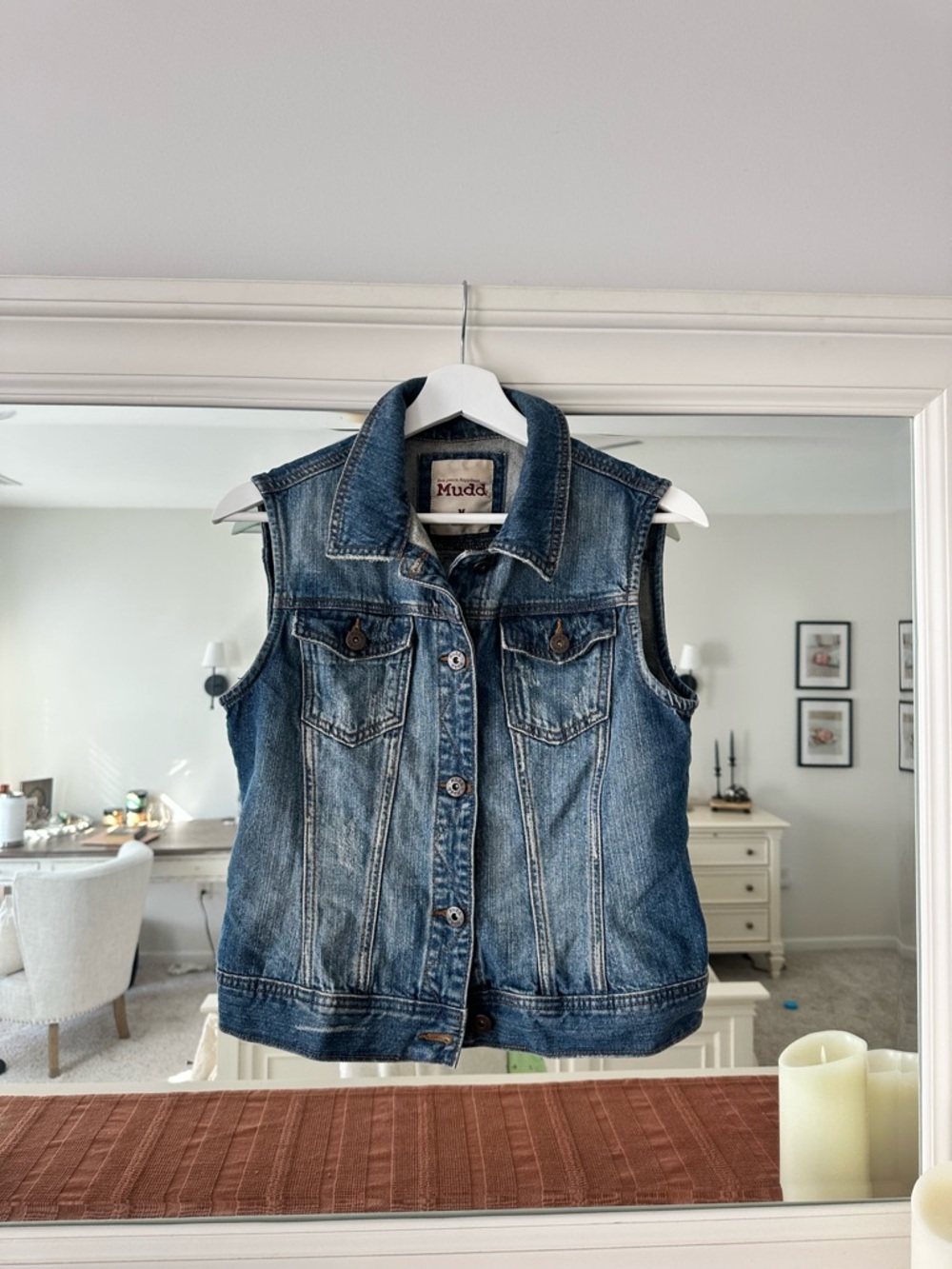 Vintage Mudd Jean Denim Vest